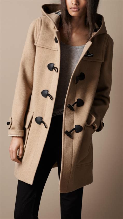 duffle coat burberry femme|burberry winter coats for women.